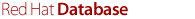 Red Hat Database