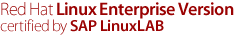 Red Hat Linux Enterprise Version 1.0 - certified by SAP LinuxLAB