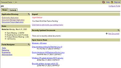 Portal Screenshot